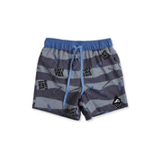 Days like this Long Board Short - Black/Grey