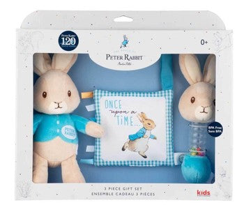 Peter Rabbit Gift Set with Plush, Activity Square & Rattle