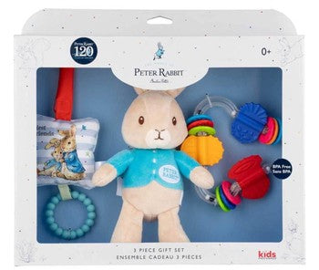 Peter Rabbit Plush, Activity Toy & Rattle Gift Set