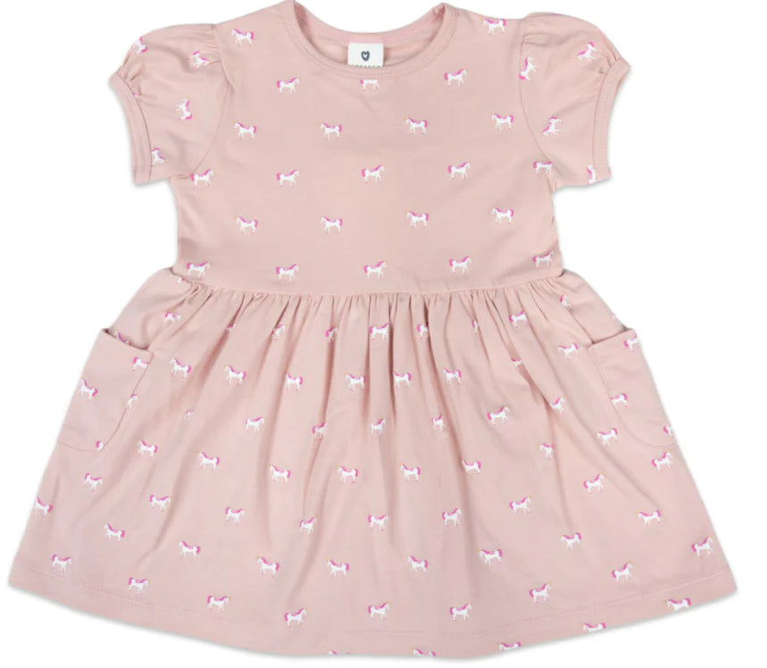 Korango Unicorn Dress - Pink
