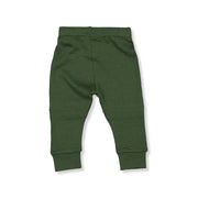 Slasher Leggings Pants- Forest Green