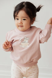 Aubrey Sweatshirt - Shell Pink