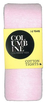 Cotton Tights-Pale Pink