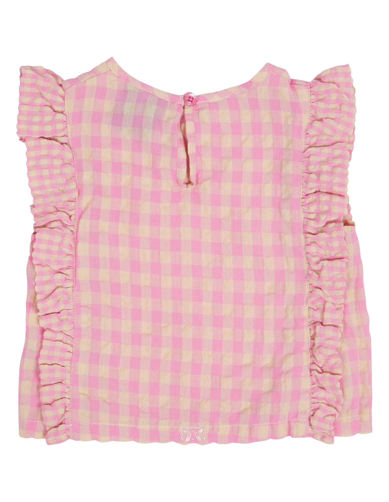 Picnic Top - Pink Check