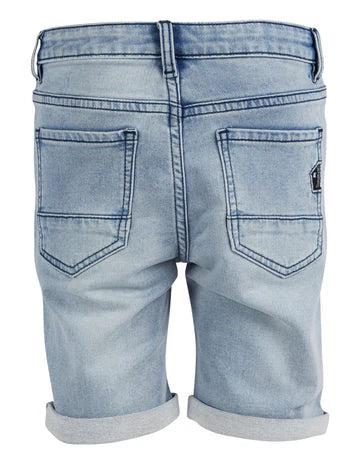 Wye Slim Short - Light Blue Washed Denim