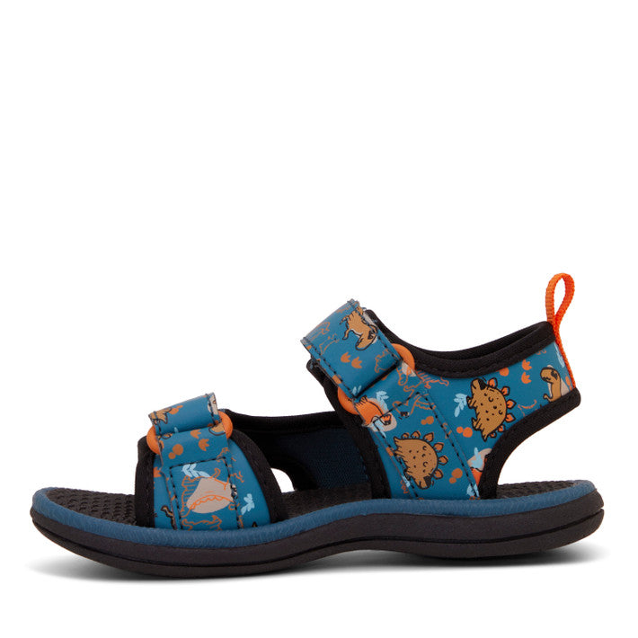 Fisher Sandle - Teal/Black/Dino