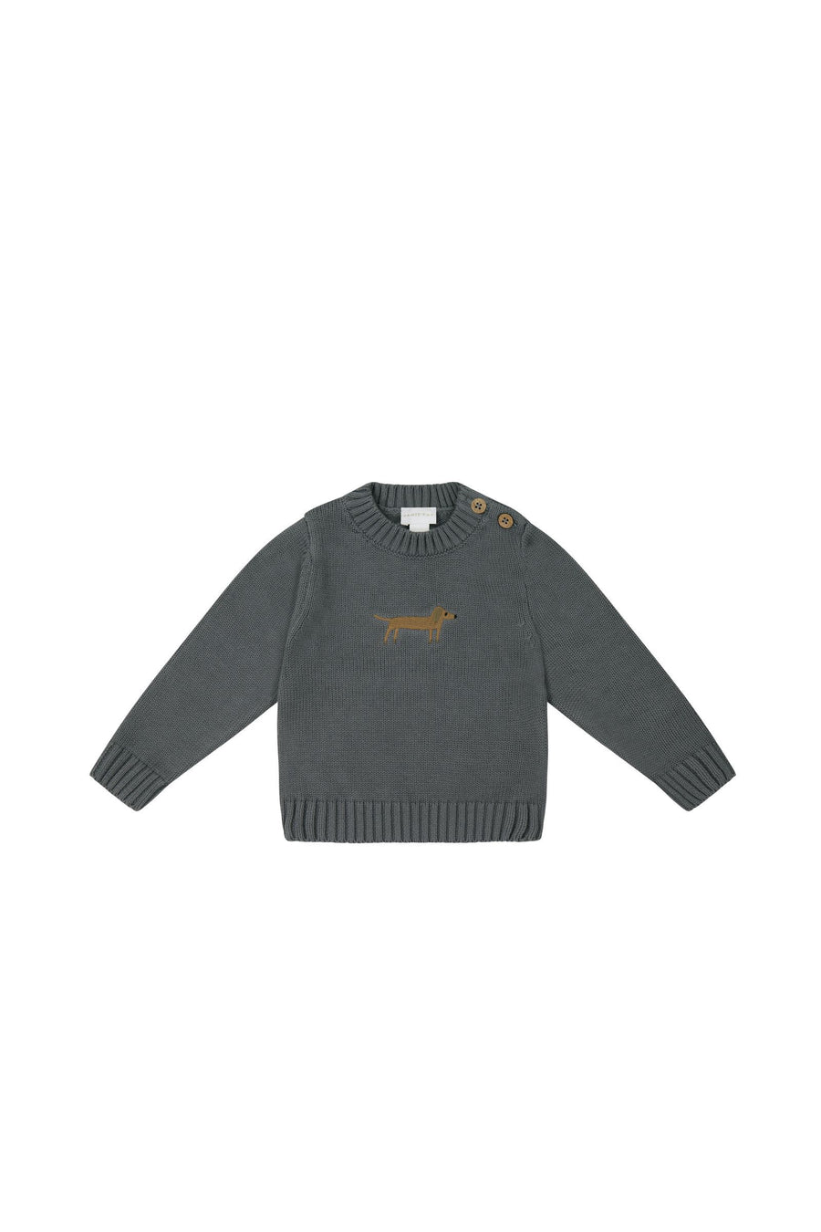 Basil Knit Jumper - Lava