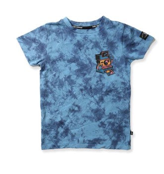Snap Tee - Pacific Blue