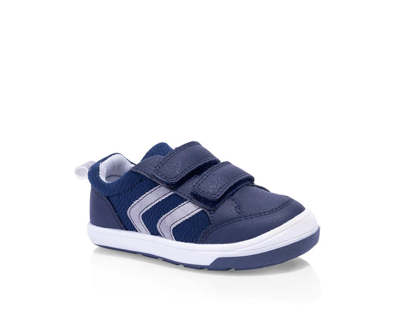 Swivel B Toddler Trainers-Navy
