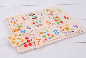 Picture and Numbers Puzzle