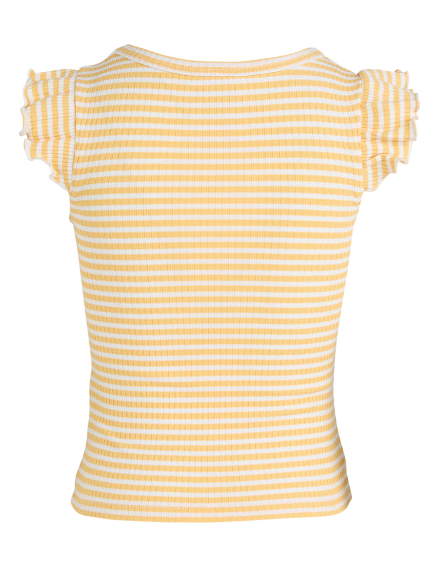 Gabriella Rib Tank - Yellow