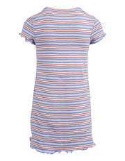 Tory Rib Dress - Multi Stripe