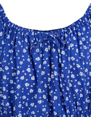 Siena Dress - Blue Print