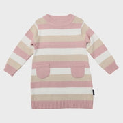 Striped Dress - Tapioca Stripe