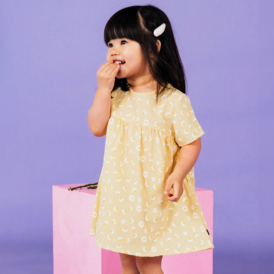 Maisie Dress - Yellow