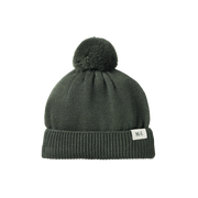 Alpine Merino Pom Pom Beanie - Thyme