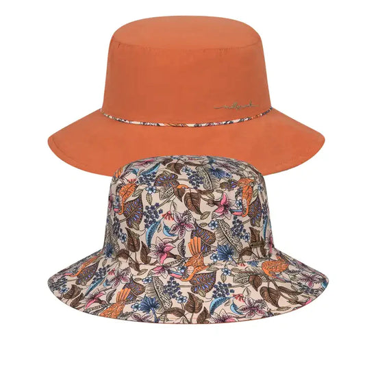 Girls Reversible Ponytail Hat - Amber - 2 Sizes