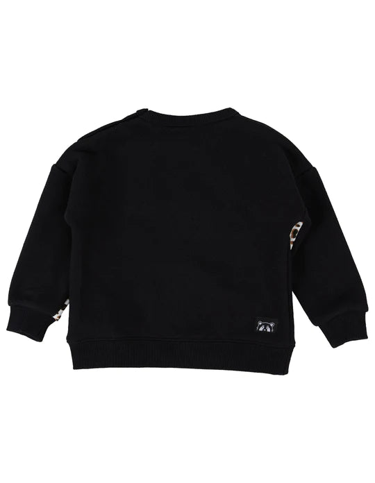 Annie Crew Sweatshirt - Black