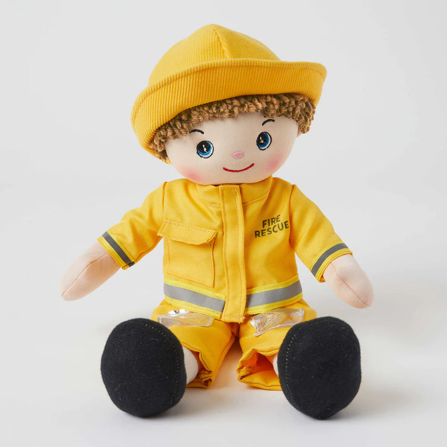 Eddie the Fire Rescue Rag Doll