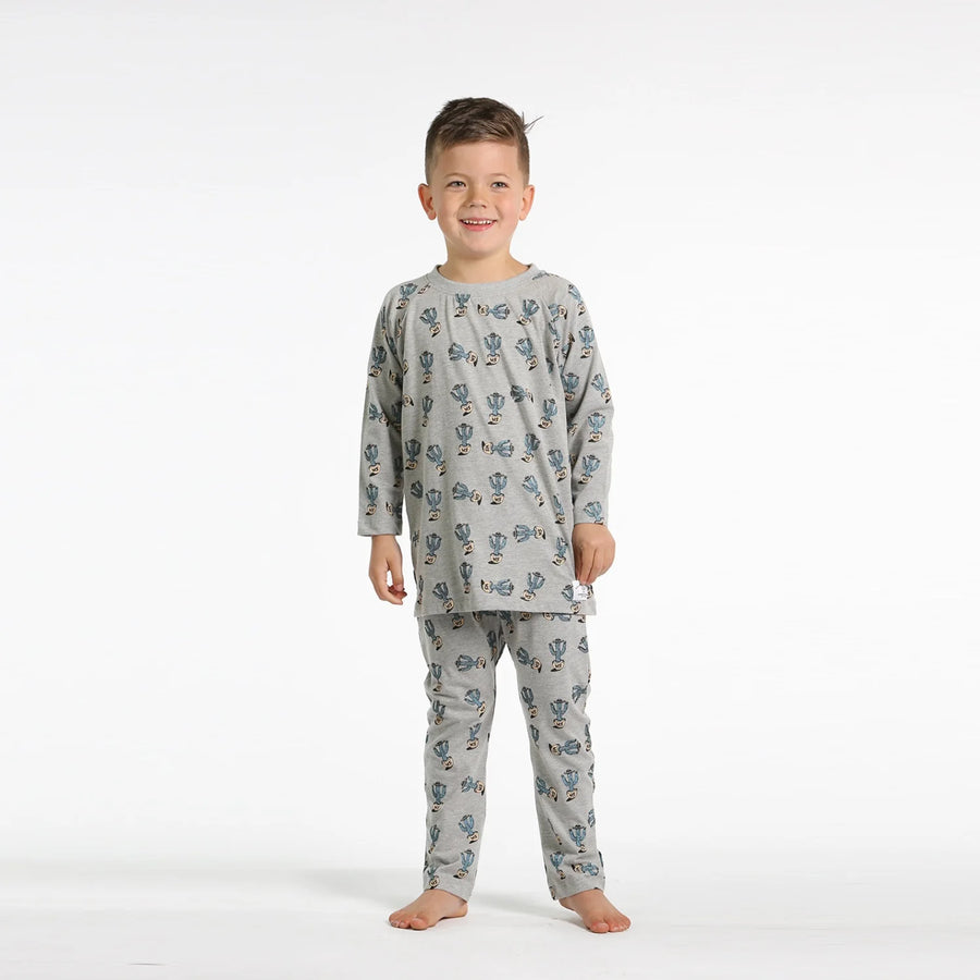 Cactus Pyjamas - Grey Marl