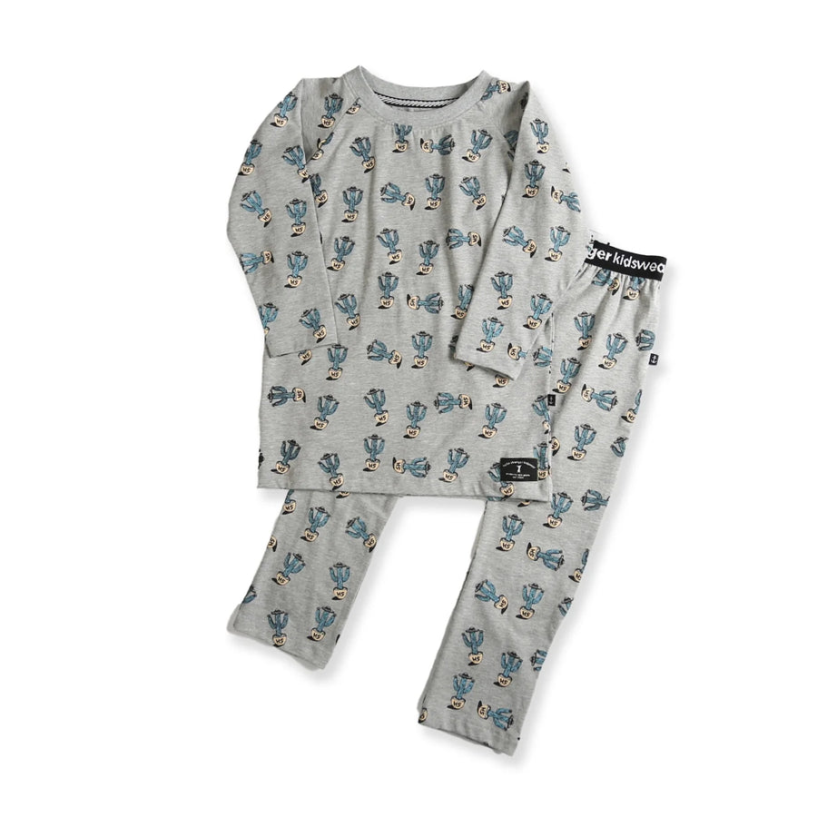 Cactus Pyjamas - Grey Marl