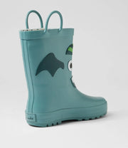 Gumboot - Dragon Teal