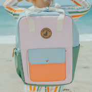 Mini Backpack - Sunset Colour Block