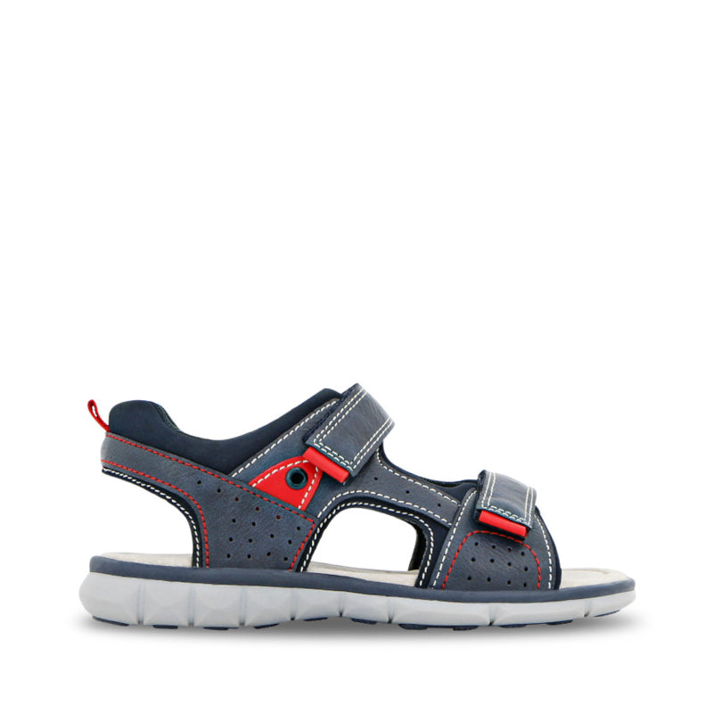 Dennis Sandal - Navy/Red