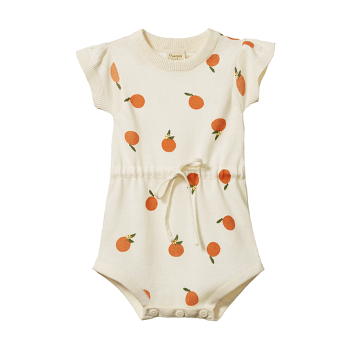 Lottie Suit-Orange Blossom Natural Print
