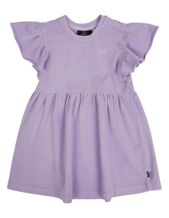 Frill Dress - Purple