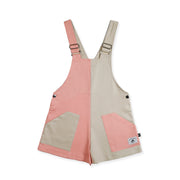 Short Overalls - Pink/Oat