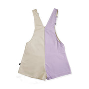 Short Overalls - Purple/Oat