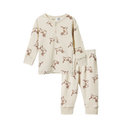 2PC Long Sleeve Pyjamas - Happy Hounds Print