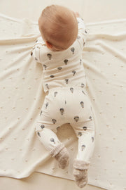 Organic Cotton Everyday Legging - Montgolfiere Cloud