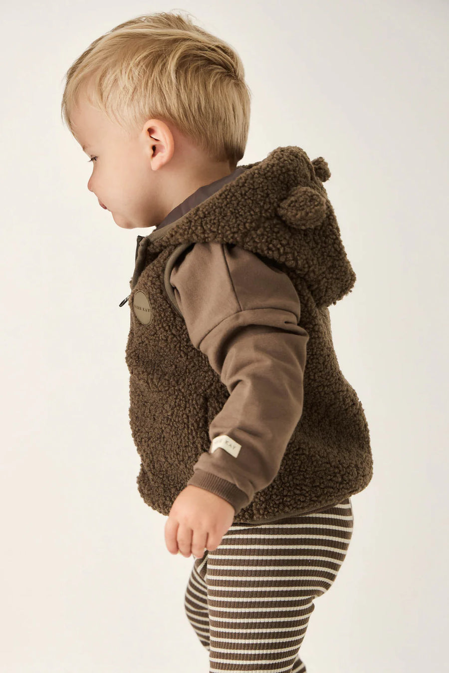 Neve Sherpa Vest - Bear