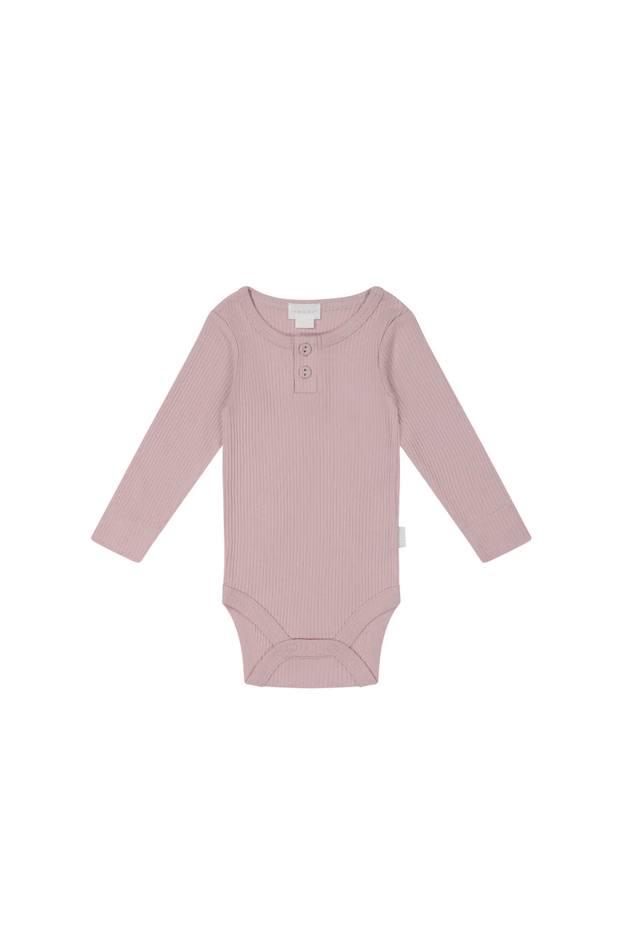 Organic Cotton Modal Long Sleeve Bodysuit - Blossom