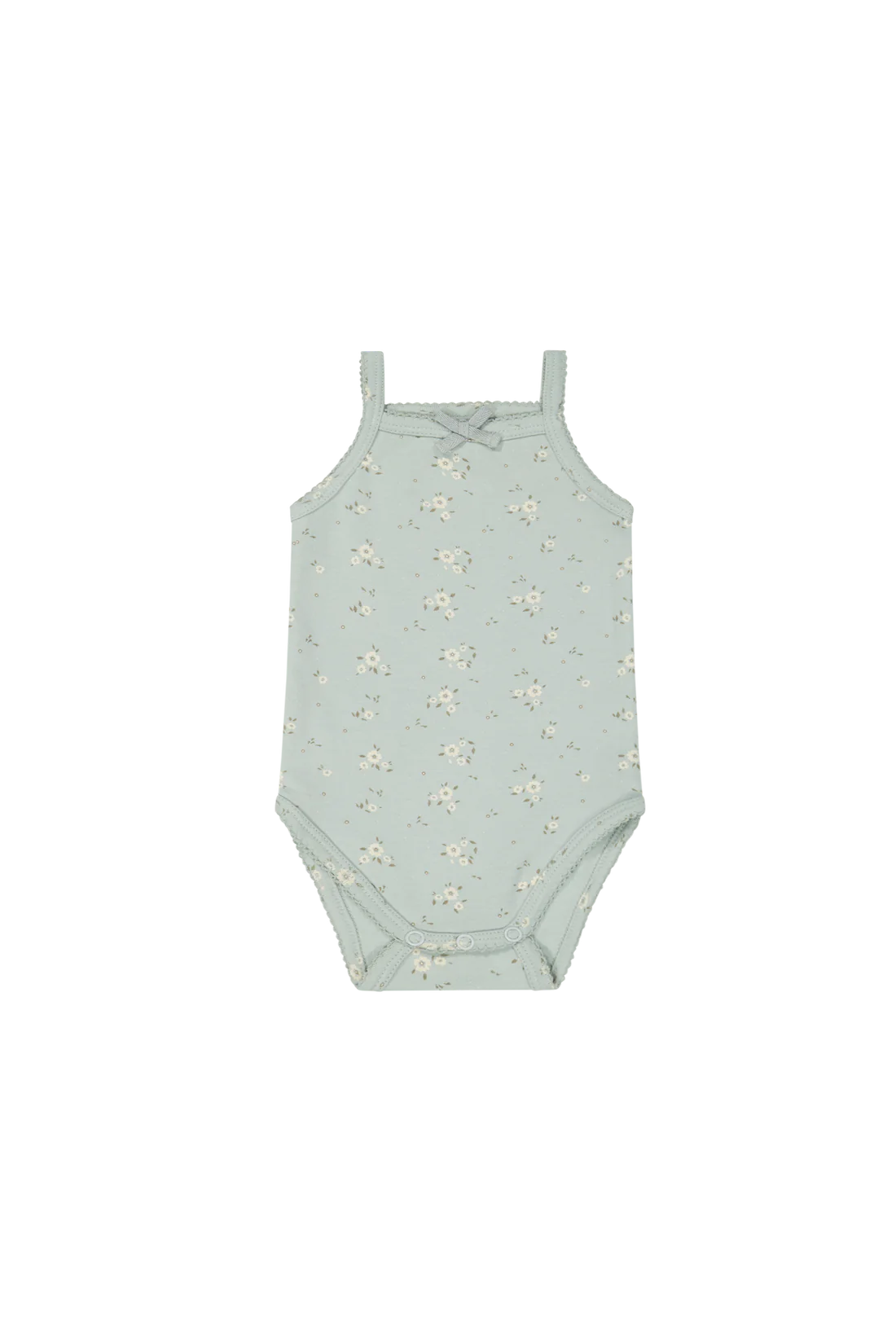 Bridget Singlet Bodysuit - Lulu Blue