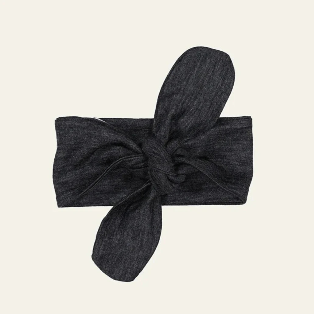 Merino Darcy Headband - Charcoal Marle