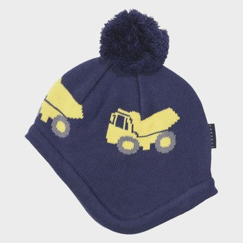 Truck Knit Beanie - Navy