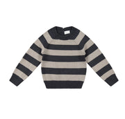 Charles Knitted Jumper - Ink Stripe