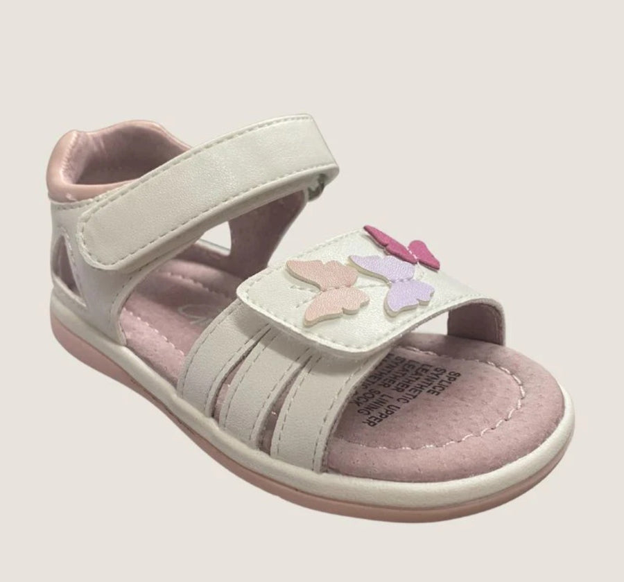 Splice Sandal - White/Pink