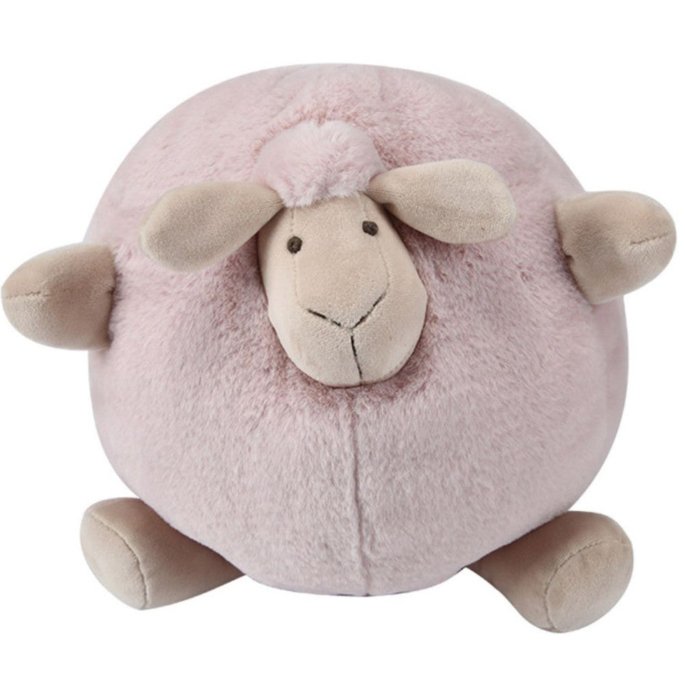 Sheep Ball Soft Toy - Pink or Blue