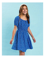 Siena Dress - Blue Print