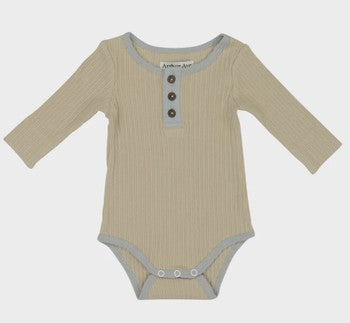 Stone Two-toned Onesie