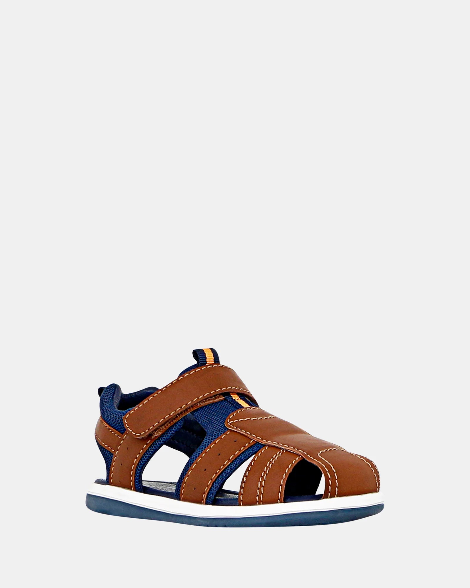 Tyson Sandal - Tan/Navy