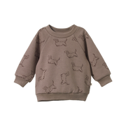 Emerson Sweater - Happy Hounds Print