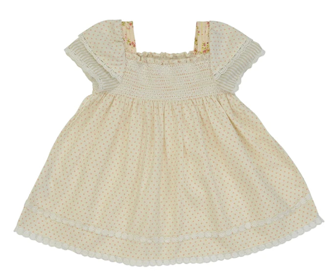 Vanilla Twin Sleeve Dress