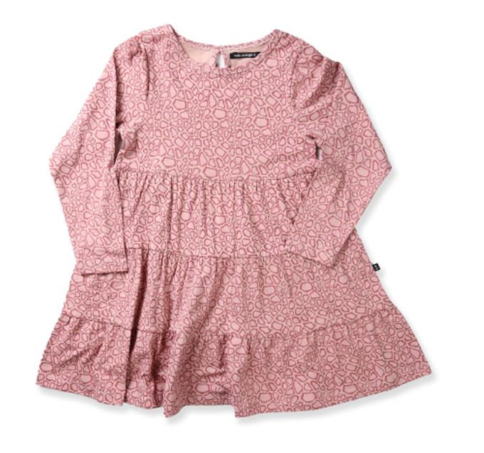Pixie LS Dress - Wild Pink