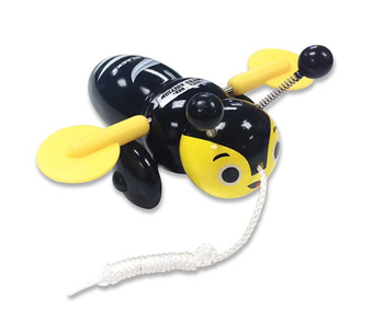 All Blacks Buzzy Bee Pull Along Toy