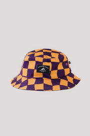 Bucket Hat - Orange Check